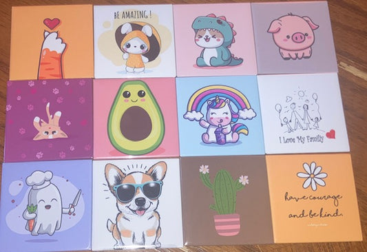 Photo Magnets Set of 12